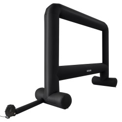 Puhallettava valkokangas 600D pestävä 288 x 155 cm ulkokäyttöön