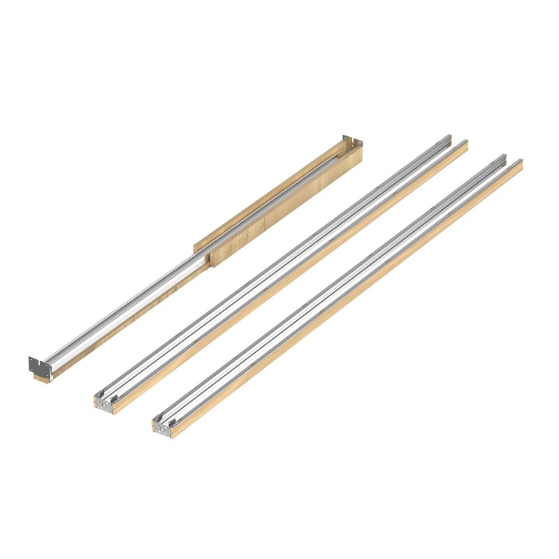 Liukuoven karmipaketti puu ja teräsrakenne säädettävä 1219–1829 mm kaksisuuntainen pehmeä sulkeutuminen makuuhuoneisiin