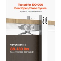 Upotusoven karmisarja galvanoitua terästä ja puuta 610–914 mm leveille oville