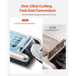 Automaattinen kenkäsuojakone ABS-muovikuori PE-muovikalvo luistamaton sopii enintään kokoon EU 44