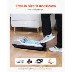 Automaattinen kenkäsuojakone ABS-muovikuori PE-muovikalvo luistamaton sopii enintään kokoon EU 44