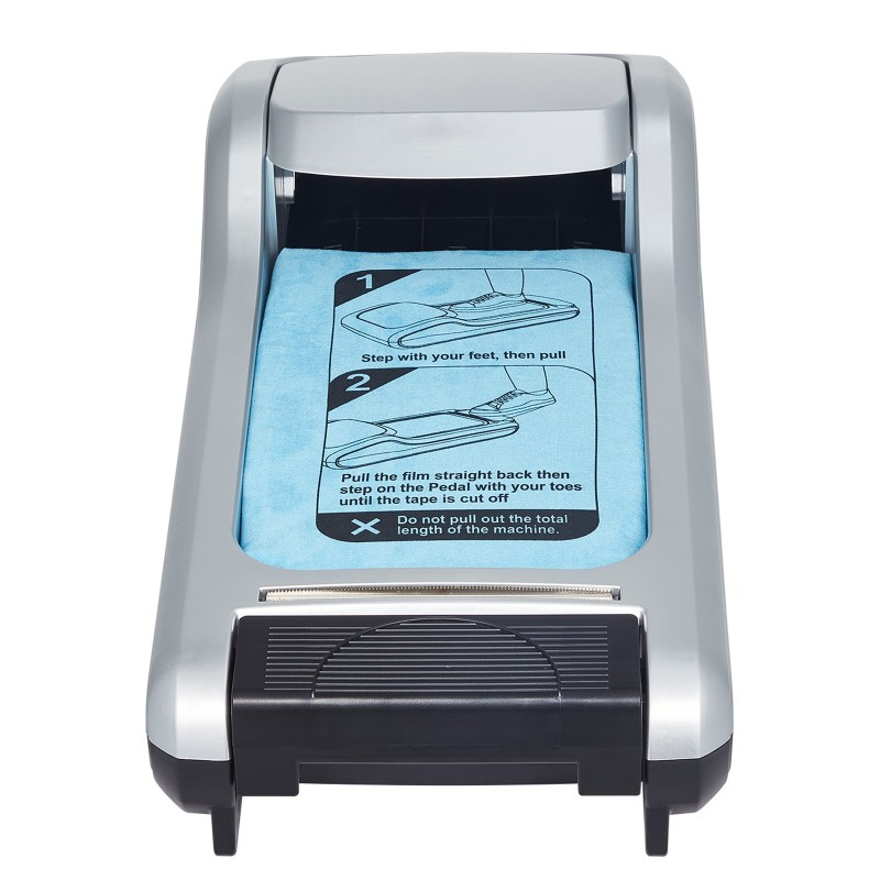 Automaattinen kenkäsuojakone ABS-muovikuori PE-muovikalvo luistamaton sopii enintään kokoon EU 44