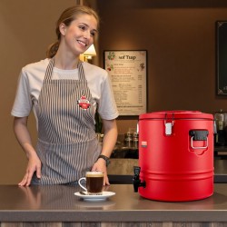 Eristetty juoma-annostelija 30 l 304-ruostumaton teräs vuotamaton hana