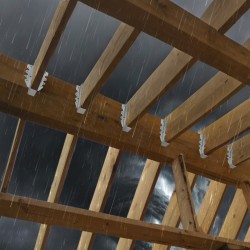 Kasvotukeen asennettavat palkkikannattimet pinnoitettu ulkokäyttöön 40x199mm puutavaralle 50 kpl