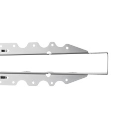 Kasvotukeen asennettavat palkkikannattimet pinnoitettu ulkokäyttöön 40x199mm puutavaralle 50 kpl