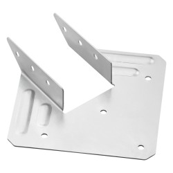 Teräksiset korroosionkestävät kattotuolien kiinnikkeet 25 kpl ulkokäyttöön