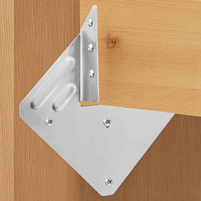 Teräksiset korroosionkestävät kattotuolien kiinnikkeet 25 kpl ulkokäyttöön