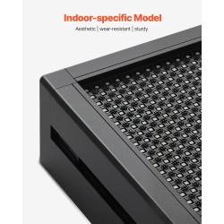 Täysivärinen P5 LED-mainostaulu ohjelmoitava taipuisa alumiinirunkoinen sisäkäyttöön