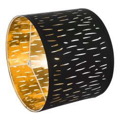 Lampunvarjostin TC kangas PET rautarunko 330x330x250 mm 2 kpl E27 yhteensopiva