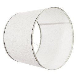 Pellavavarjostin 2 kpl 290×320×245 mm vaalea pellava musta reunus E27-sopiva