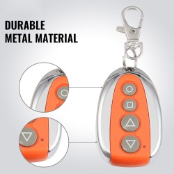 Liukuportin kaukosäädin ABS-muovi ja alumiiniseos 4 painiketta 40 metrin kantama