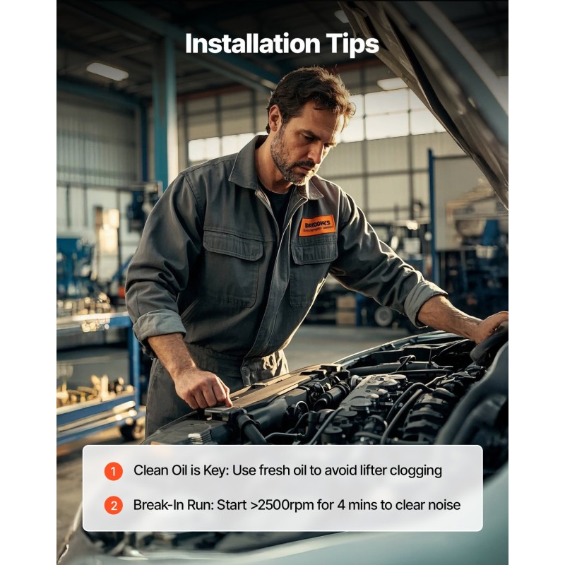 Nokka-akseli- ja työntötankosarja 9-osainen harmaavalurauta pickup-autoihin