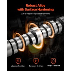 Nokka-akseli- ja työntötankosarja 5-osainen harmaasta valuraudasta 4.8–6.2 l moottoreihin