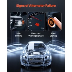 Autolaturi autoon 120 ampeeria alumiinikotelolla puhdas kuparikäämi