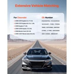 Auton laturi 125A alumiinirunko puhdas kuparikäämi useisiin malleihin sopiva