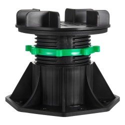 Säädettävä terassin tukijalka PP muovi 90 118 mm 8 kpl ulkokäyttöön