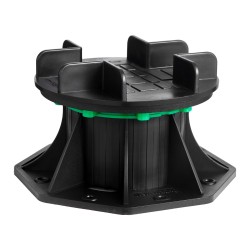 Säädettävä terassin tukijalka PP-muovi 90–118 mm 8 kpl ulkokäyttöön