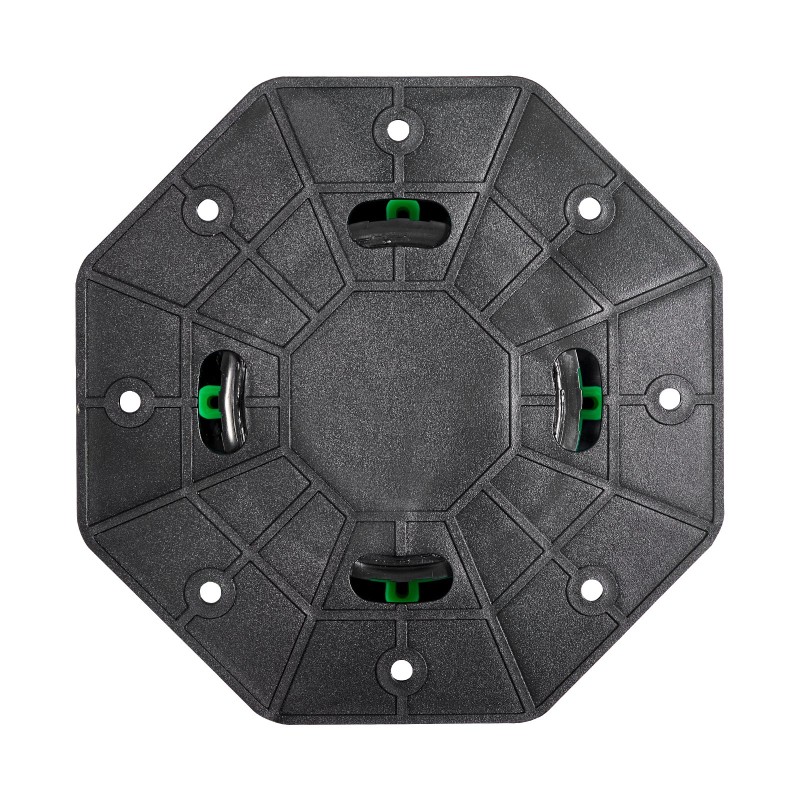 Säädettävä terassin tukijalka PP-muovi 90–118 mm 8 kpl ulkokäyttöön