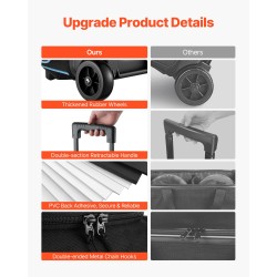 Keilapallolaukku 2 pallolle 600D Oxford-kangas rullilla kosteutta hylkivä kenkäosasto