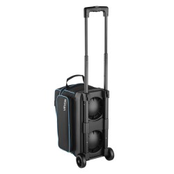 Keilapallolaukku 2 pallolle 600D Oxford-kangas rullilla kosteutta hylkivä kenkäosasto