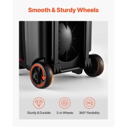 Keilapallolaukku 600D-kangas PVC-vesitiivis pinnoite 3 pallolle erillisellä kenkäosastolla teleskooppikahvalla pyörillä