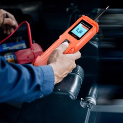 Ajoneuvojen virtapiirintesteri värinäyttö 4 testitilaa muovikuori fosforipronssinen kärki 4 metrin johto