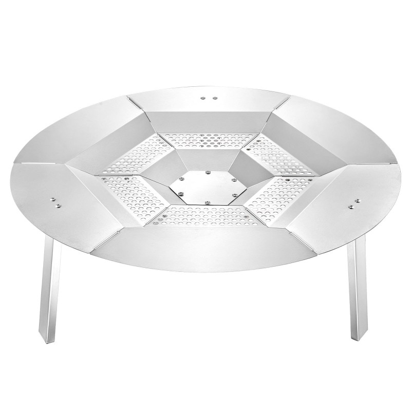 Tulipesän lämmönheijastin 304 ruostumatonta terästä halkaisija 685 mm korkeus 254 mm