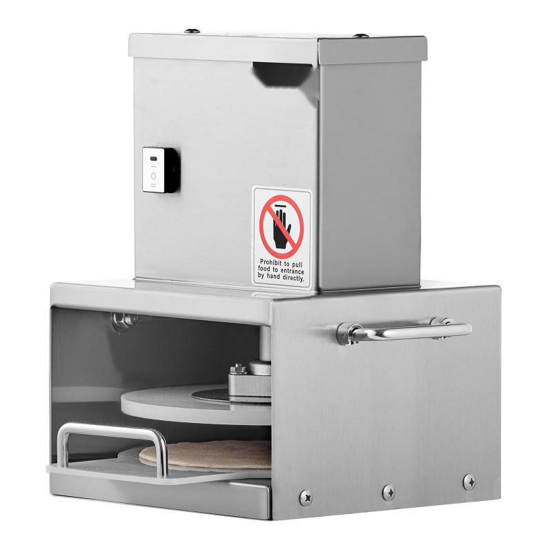 Sähköinen pizzataikinan puristin ruostumatonta terästä 6 tuuman koko 5 mm paksuus