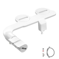 Bidet-lisäosa wc-istuimeen kaksisuuttiminen kolme pesutilaa ei sähköä