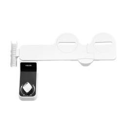 Bidee-liitin wc-istuimeen ohut seitsemän millimetriä kaksi suuttinta sisäänvedettävä säädettävä vedenpaine