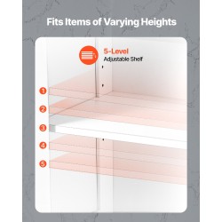 Lattialla seisova kylpyhuonekaappi 3-tasoinen valkoinen P2 MDF kaksi ovea säädettävä hylly