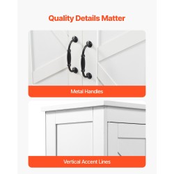 Lattialla seisova kaappi valkoinen 4-tasoinen P2 MDF kylpyhuoneeseen