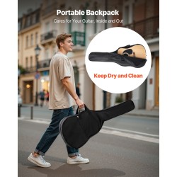 Dreadnought-mallinen akustinen kitara 41 tuumaa kuusikansi mahongin pohja ruusupuu otelauta aloittelijoille