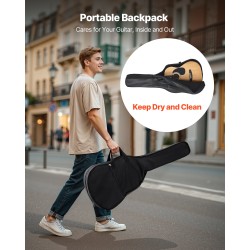 dreadnought-mallinen akustinen kitara 36 tuumaa kuusikansi ruusupuinen otelauta kevyt kantopussi luonnollinen viimeistely