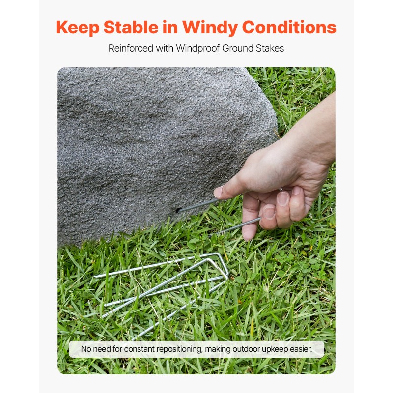 Keinotekoinen polyeteeninen keskikokoinen kivikupu kaivonkansien peittämiseen mukana maakiilat