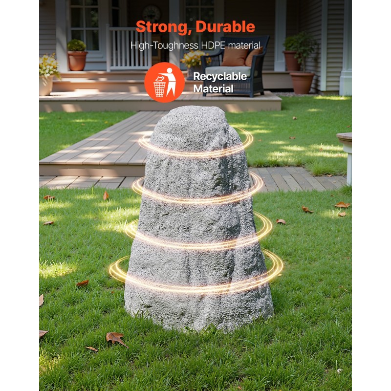 Tekokivikansi polyeteeni keskikokoinen kaivonkansien ja putkien peittamiseen