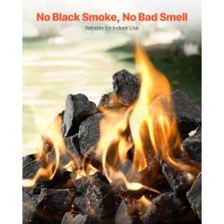 Keraamiset tulipallot ja laavakivet keraamisesta kuidusta 20–30 mm tulipesiin ja takkoihin