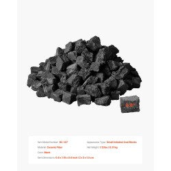 Keraamiset tulipallot ja laavakivet keraamisesta kuidusta 20–30 mm tulipesiin ja takkoihin