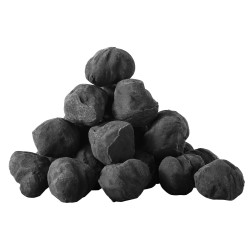 Keraamiset tulikivet keraamisesta kuidusta 25 kpl musta kestää 800 C