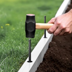 Suorat raudoitustapit 610 mm 12 mm HRB400E terästä 20 kpl musta