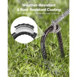 J-koukun muotoiset harjateräskiilat galvanoitua terästä 406 mm 10 mm 24 kpl