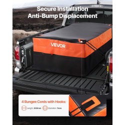 Kuormalaukku avolavalle 840D PVC vedenpitävä 1300x1020x555 mm