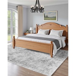 Matto 1829 x 2743 mm 360 g tekokashmir liukuestopohja boheemi harmaa