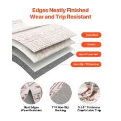 Matto 1524 x 2134 mm 360g tekokashmir TPR-tausta beige