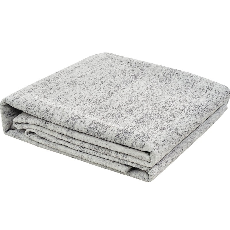 Matto sisäkäyttöön harmaa 3048 x 4267 mm tekokashmir TPR-pohjainen pestävä