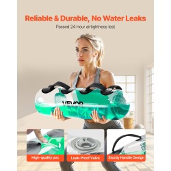 Vesitäytteinen harjoittelupussi PVC 1,0 mm maksimikantavuus 22,7 kg