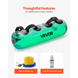 Vesitäytteinen harjoittelupussi PVC-kalvo 1,0 mm enintään 31,75 kg koko kehon treeniin