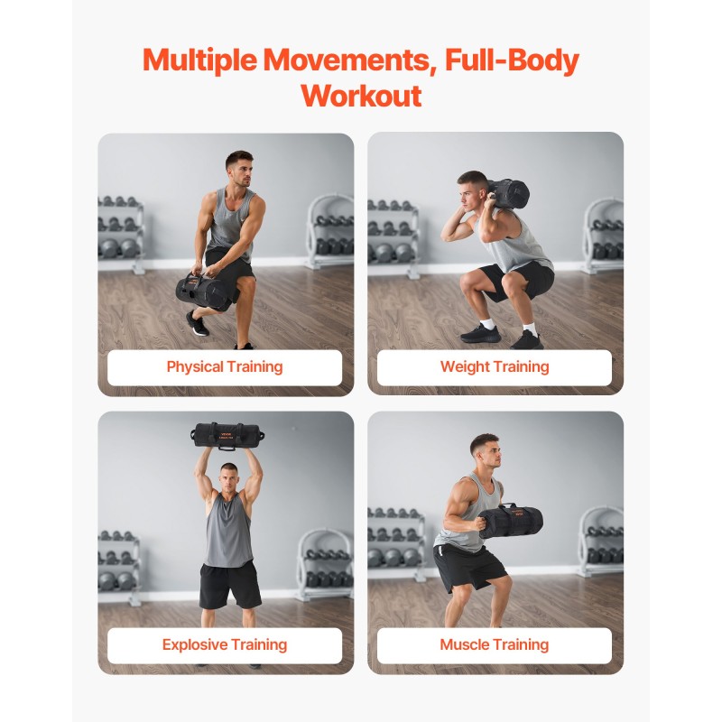 Harjoitushiekkasäkki säädettävä 2–11 kg nylon ulkopussi polyesteri sisäpussi vuotamaton