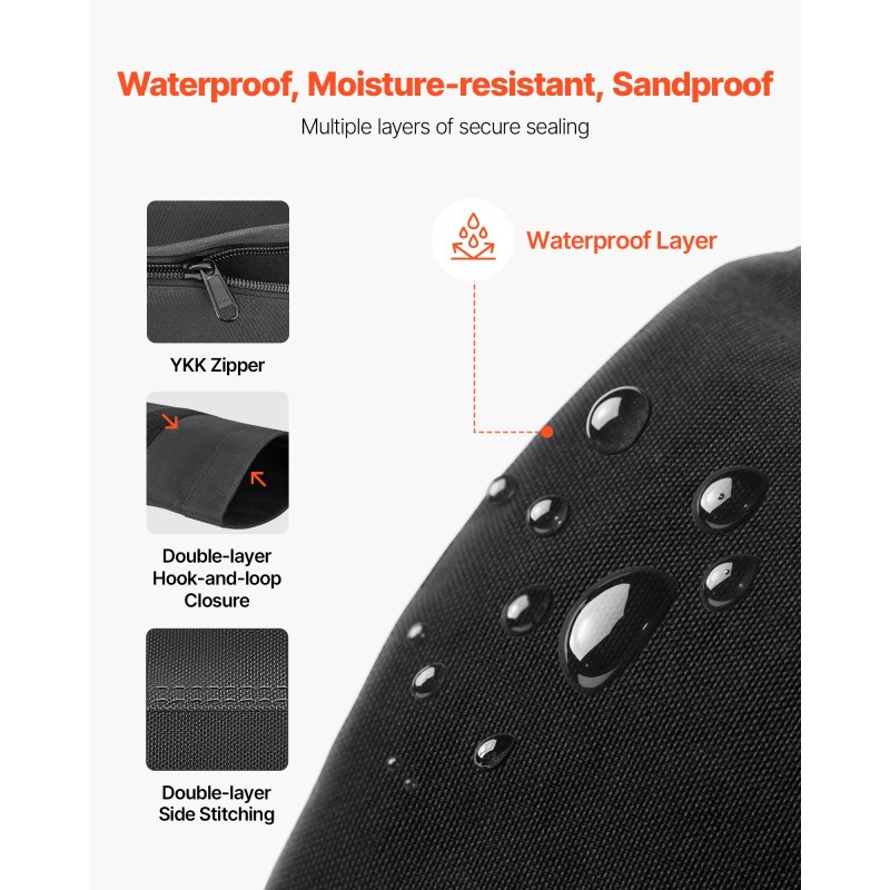 Harjoitteluhiekkasäkki Cordura 1050D nylon ulkosäkki 23–56 kg musta