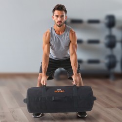 Harjoitteluhiekkasäkki Cordura 1050D nylon ulkosäkki 23–56 kg musta